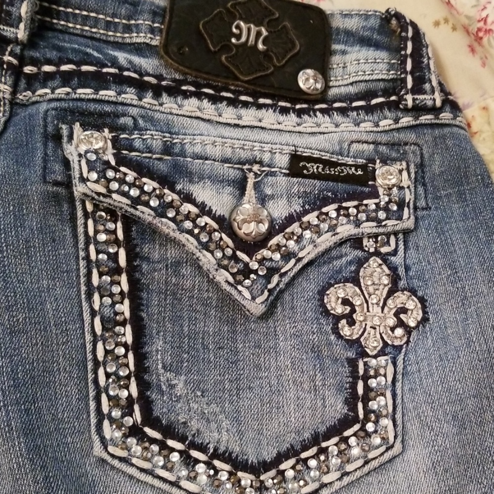 Miss me capri jeans